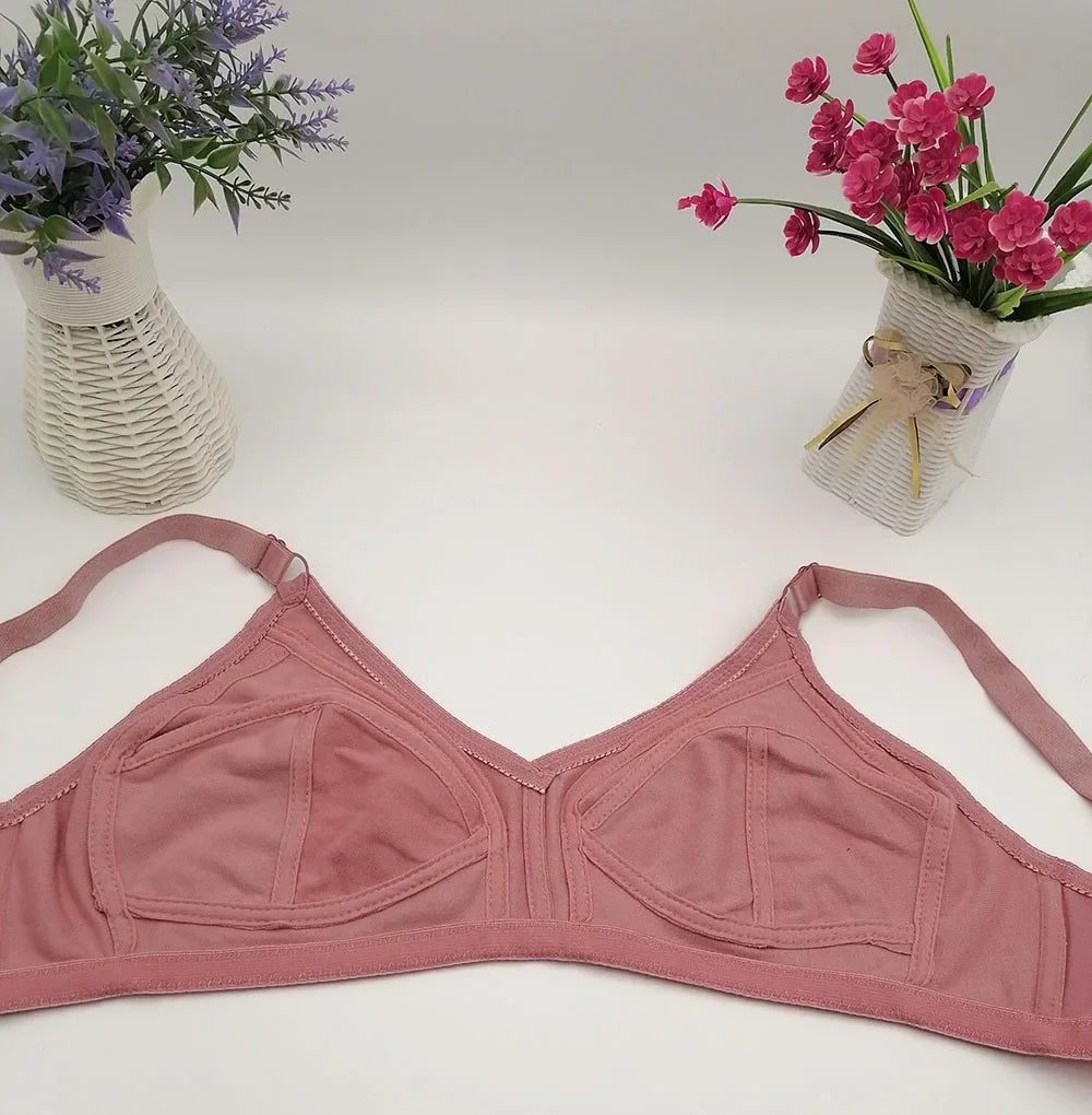 Bravellea Plus Size Wireless Bra - Full Coverage Lace C-F Cup 85-115