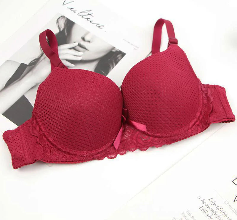 Bravellea Sexy Bra & Thong Set - Push-Up BCDE Multi-Color Lingerie