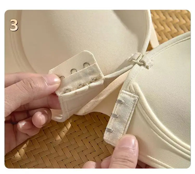 Bravellea Front Closure Push-Up Bra - 12CM Ultra Thick Padded for Small Chest