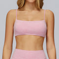 Bravellea Hollow Back Yoga Bra - Push-Up Quick-Drying Fitness Sports Top