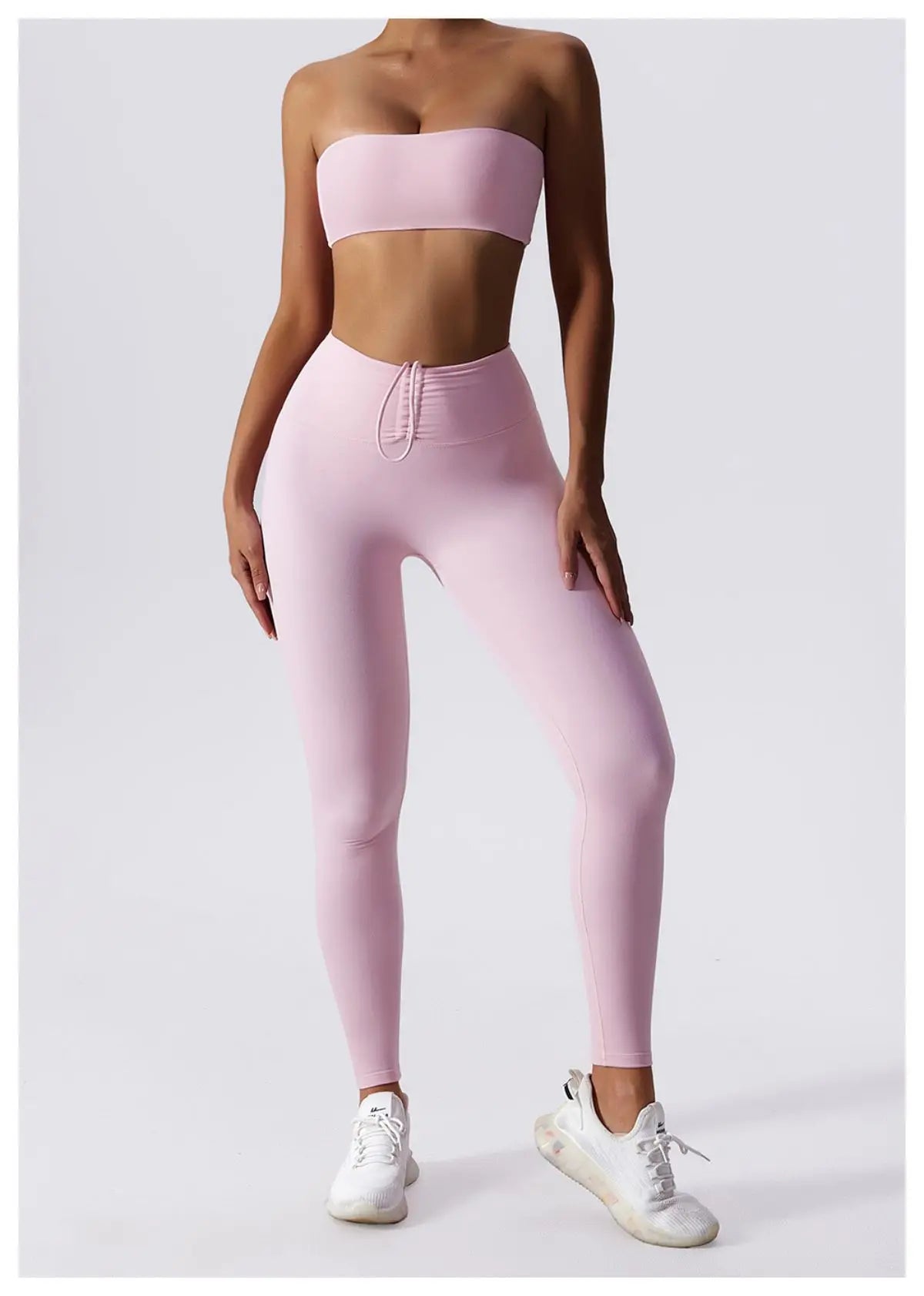 Bravellea Strapless Sports Bra - Quick-Drying Tube Top Fitness Chest Wrap