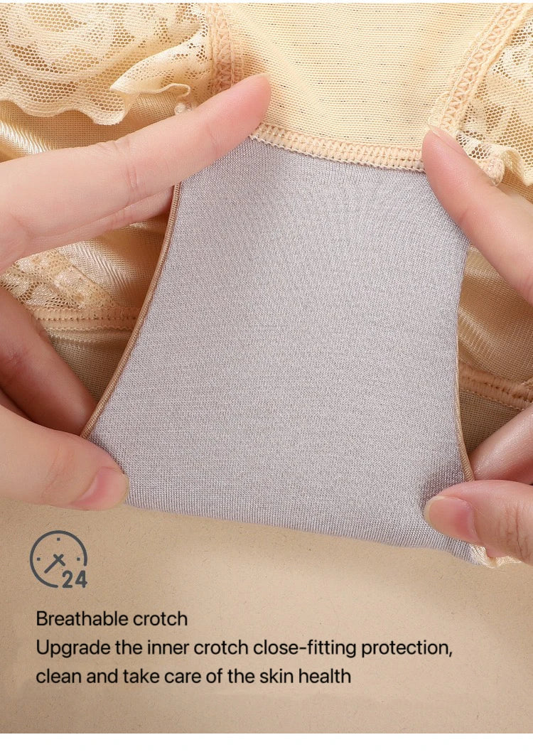 Bravellea Postpartum Shaping Briefs 2-Pack - High Waist Tummy Control Panties.