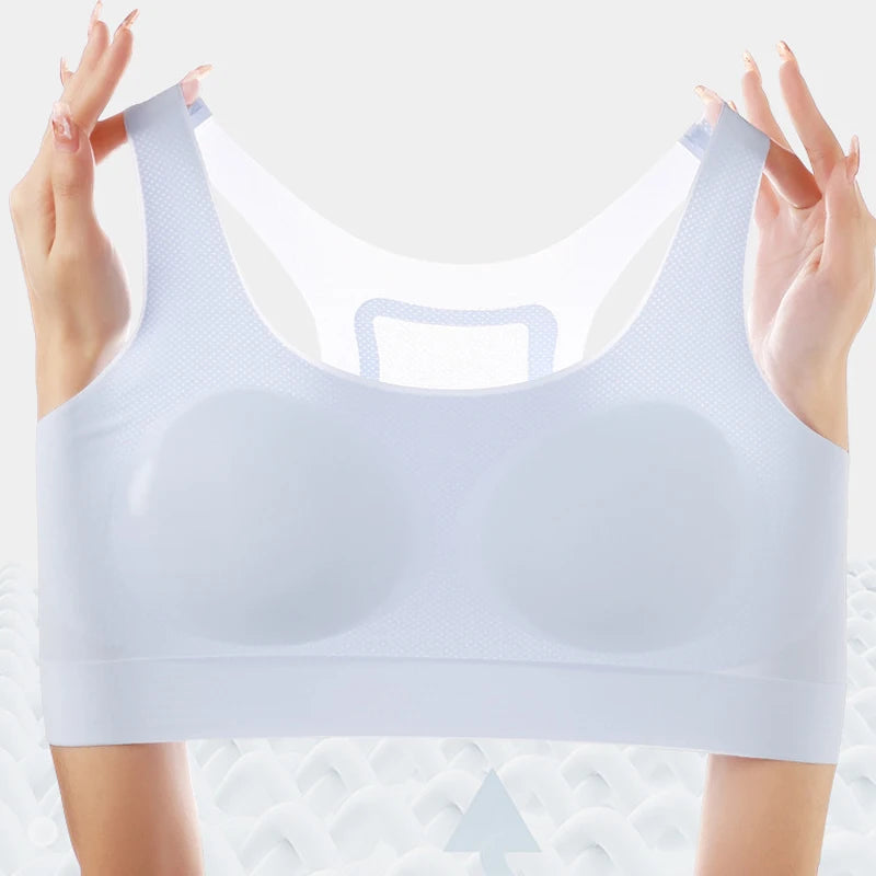 Bravellea Girls Training Bra - Seamless Sport Vest for Teens & Adolescents