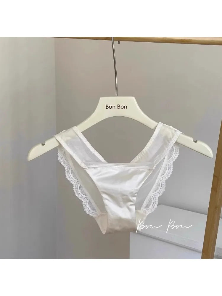Bravellea French Luxury Silk Bra Set - Adjustable Slimming Bralette & Panty.