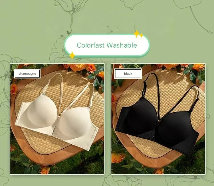 Bravellea Front Closure Push-Up Bra - 12CM Ultra Thick Padded for Small Chest