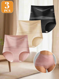 Bravellea Tummy Control Briefs 3-Pack - High Waist Compression Shaping Panties.