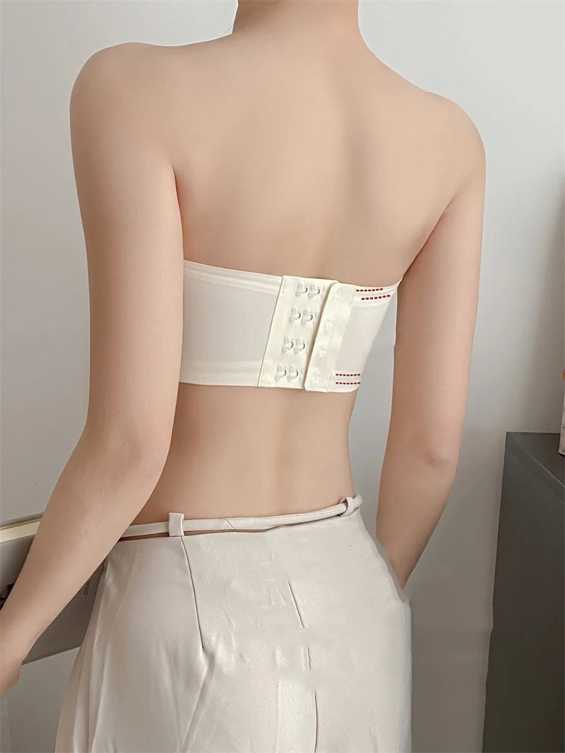 Bravellea Strapless Adhesive Bra Set - Push-Up Non-Slip Invisible 2pcs
