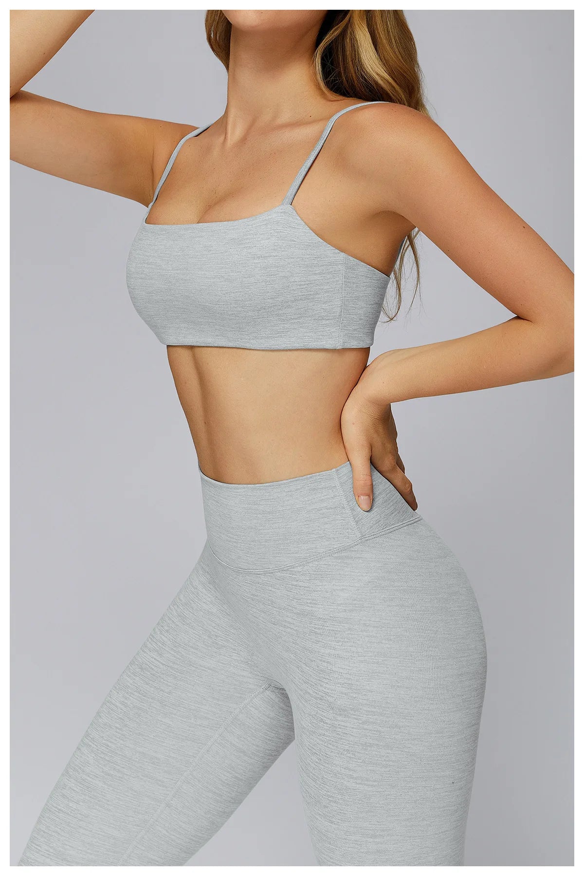 Bravellea Hollow Back Yoga Bra - Push-Up Quick-Drying Fitness Sports Top