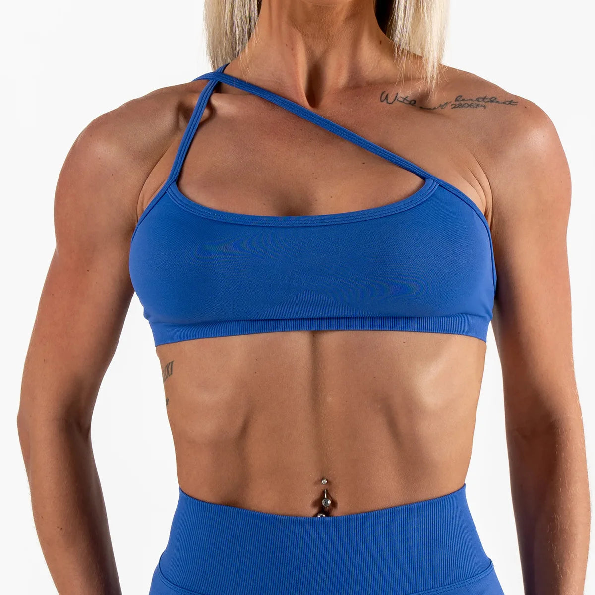 Bravellea Seamless Yoga Bra - 3-Way Convertible Strap with Removable Pads