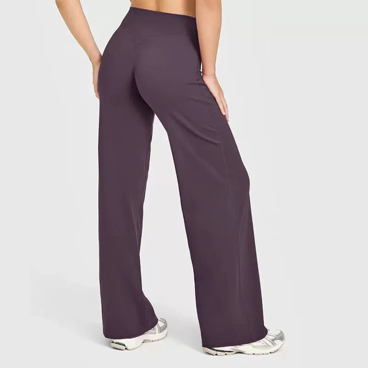 Bravellea High Neck Sports Bra & Leggings Set - Gym Top with Built-In Cups