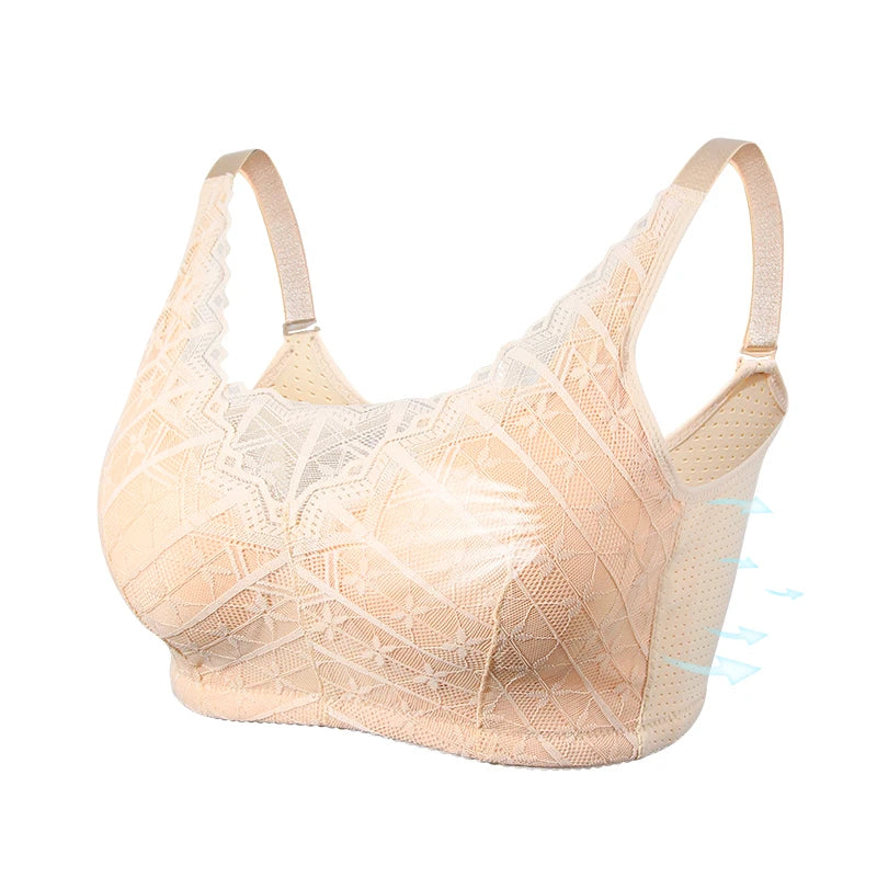 Bravellea Mastectomy Bra - Breathable Pocket with Breast Form Pads Included