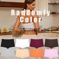 Bravellea Cotton Boxer Briefs 4-Pack - Seamless High Waist Women's Underwear