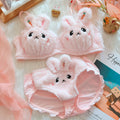Bravellea Plush Japanese Bra - Sweet Cute Warm Wireless Wrap Bra