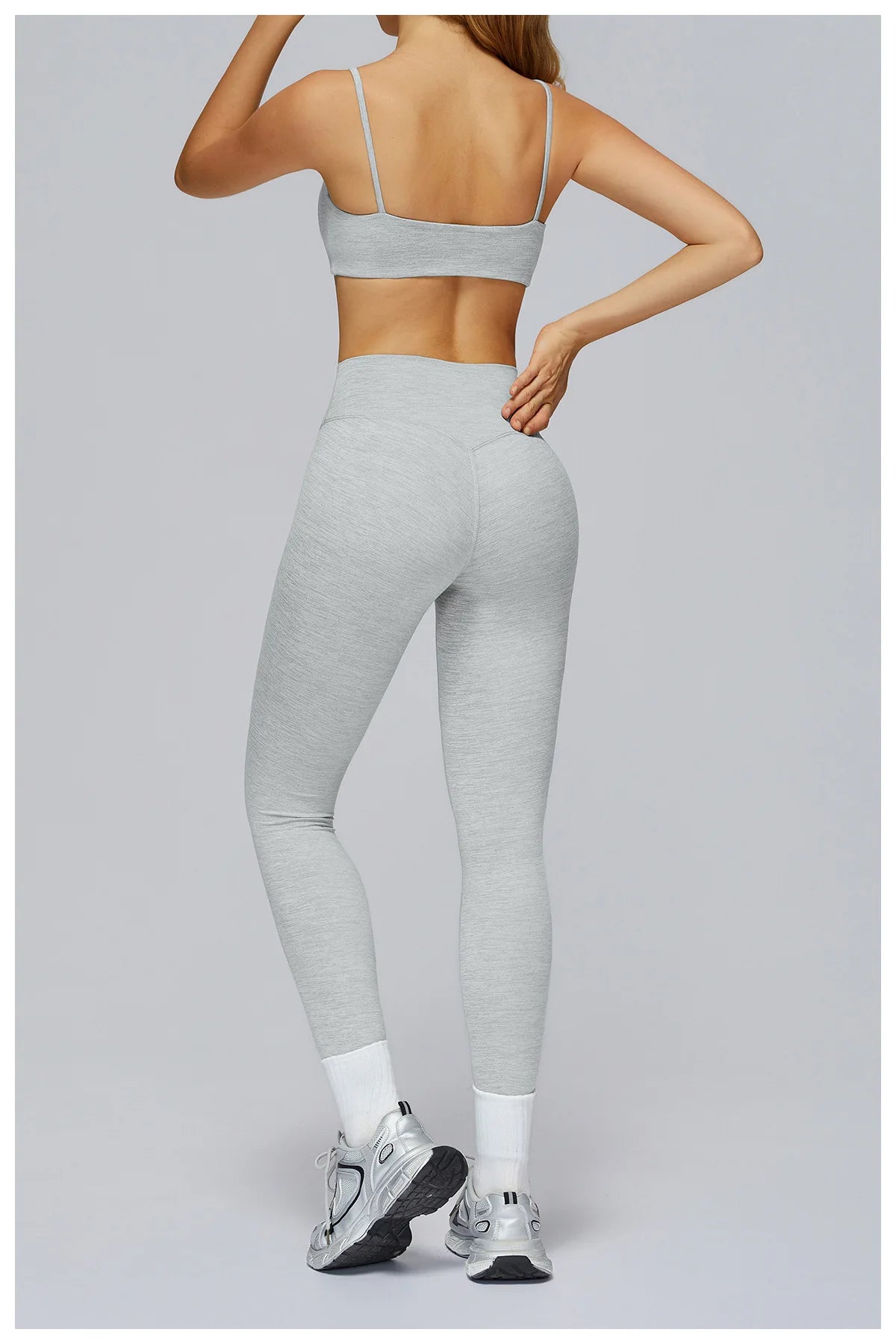 Bravellea Hollow Back Yoga Bra - Push-Up Quick-Drying Fitness Sports Top