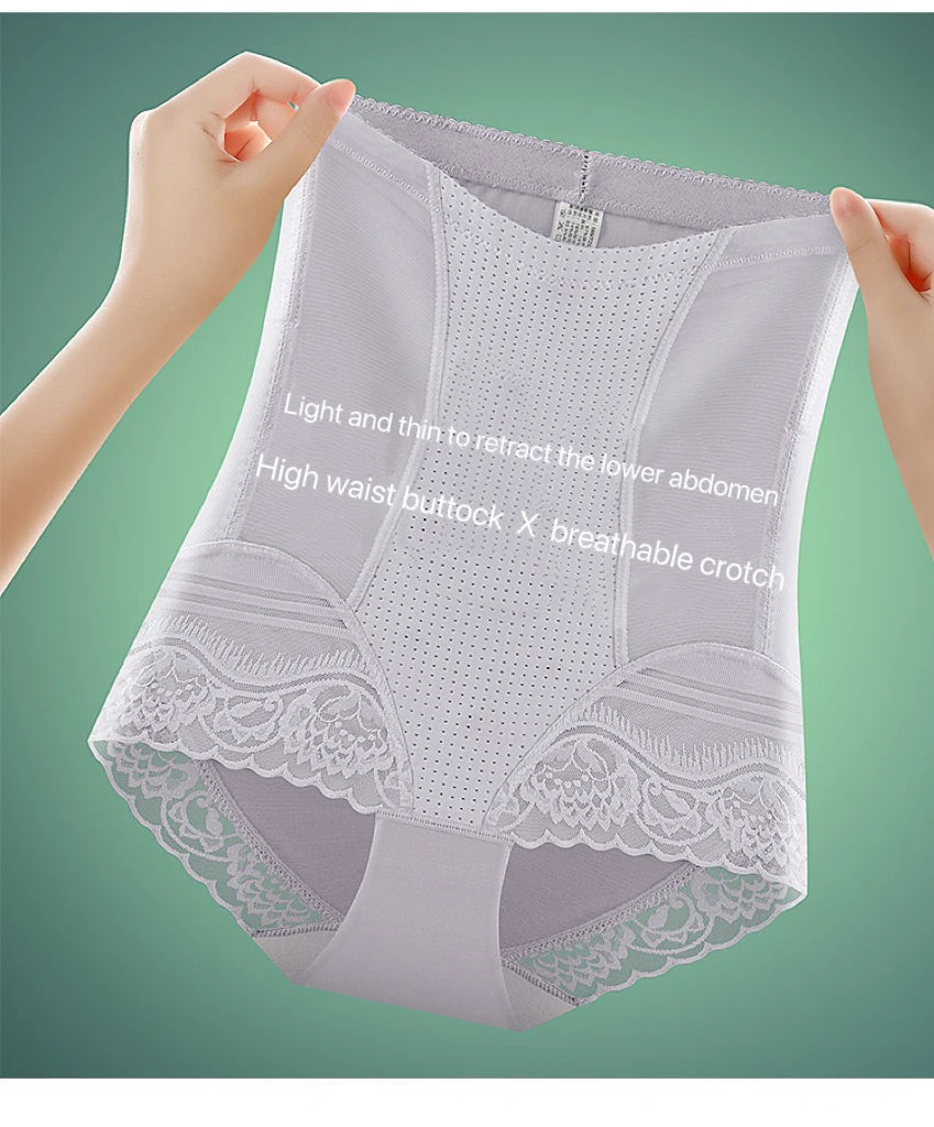 Bravellea Postpartum Shaping Briefs 2-Pack - High Waist Tummy Control Panties.