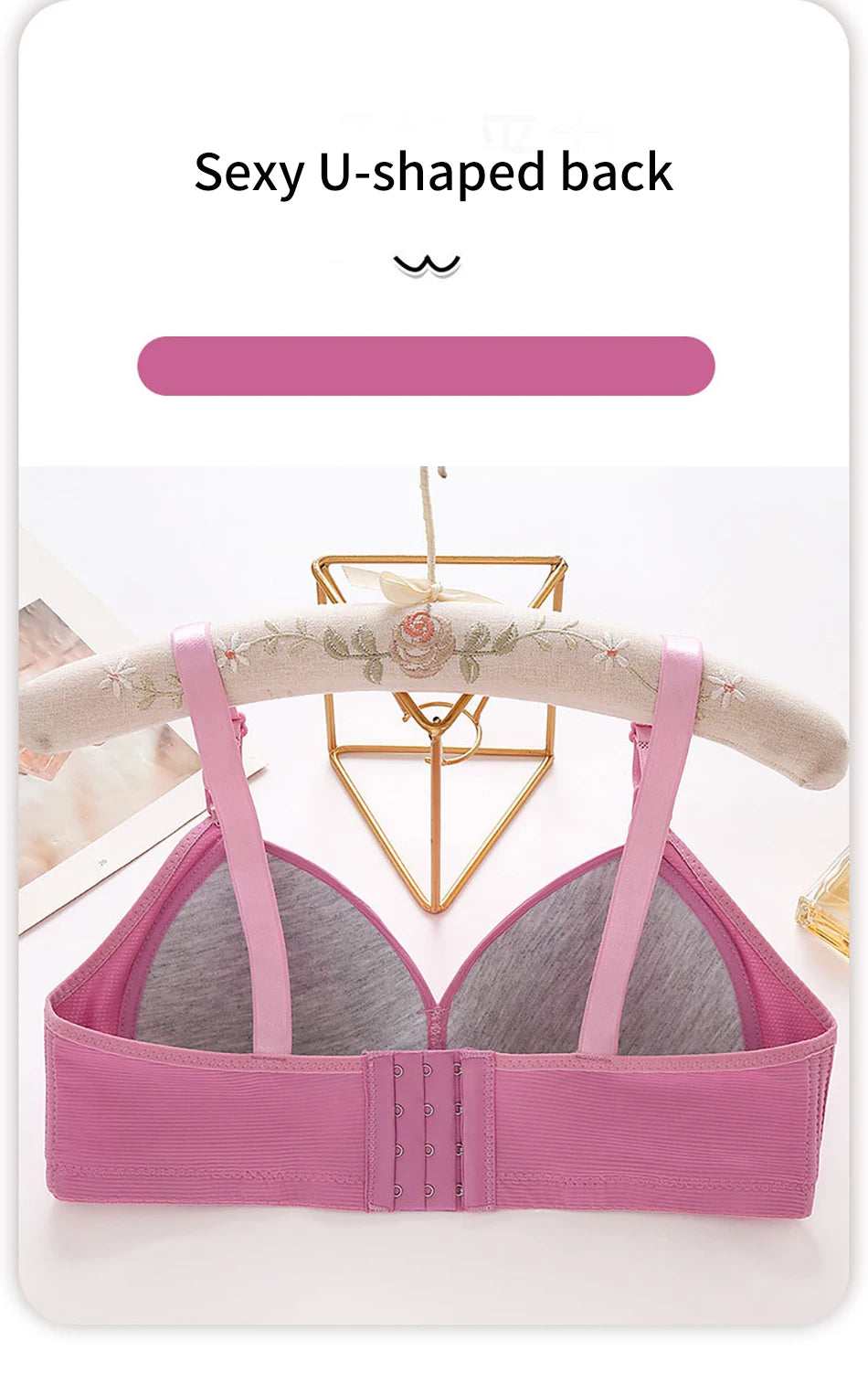 Bravellea Plus Size Nursing Bra - Wireless Side Gather Full Cup Support