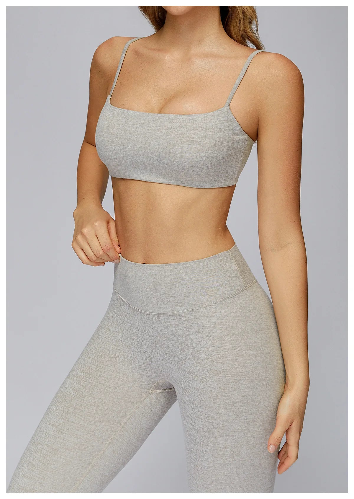 Bravellea Hollow Back Yoga Bra - Push-Up Quick-Drying Fitness Sports Top