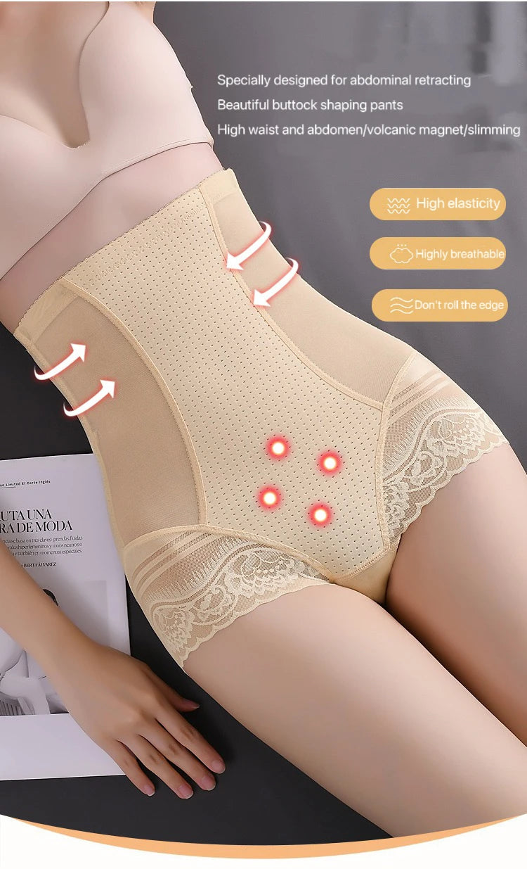 Bravellea Postpartum Shaping Briefs 2-Pack - High Waist Tummy Control Panties.