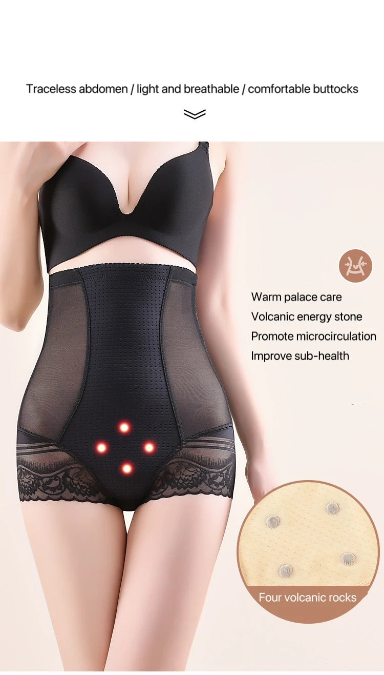 Bravellea Postpartum Shaping Briefs 2-Pack - High Waist Tummy Control Panties.