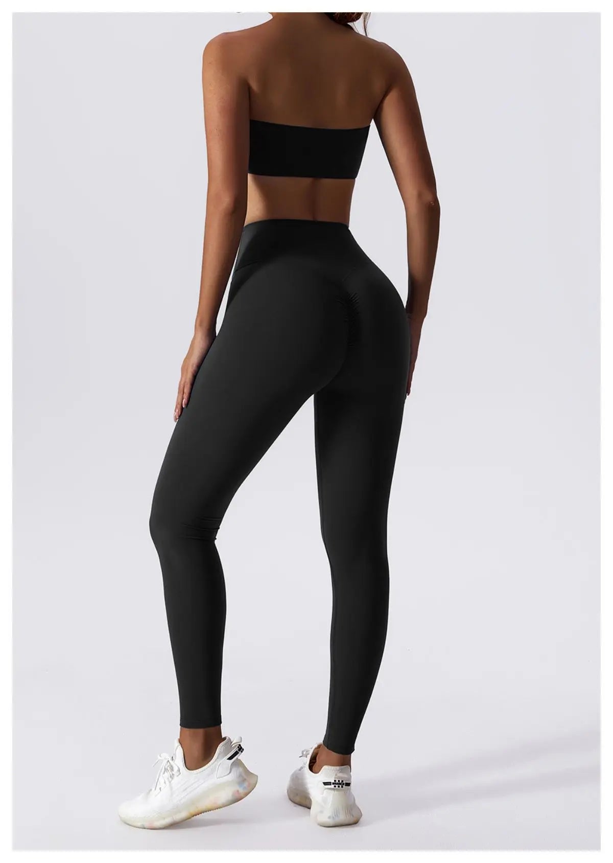Bravellea Strapless Sports Bra - Quick-Drying Tube Top Fitness Chest Wrap