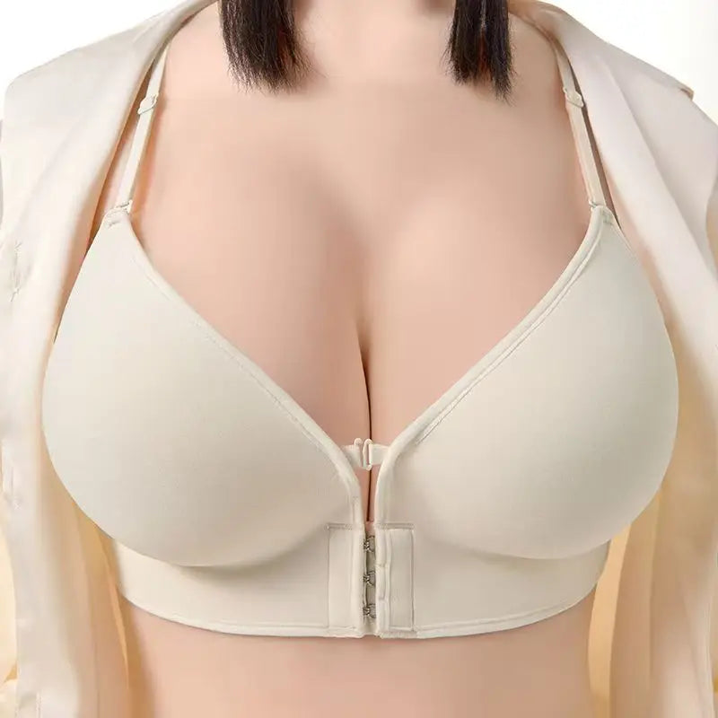 Bravellea Front Closure Push-Up Bra - 12CM Ultra Thick Padded for Small Chest