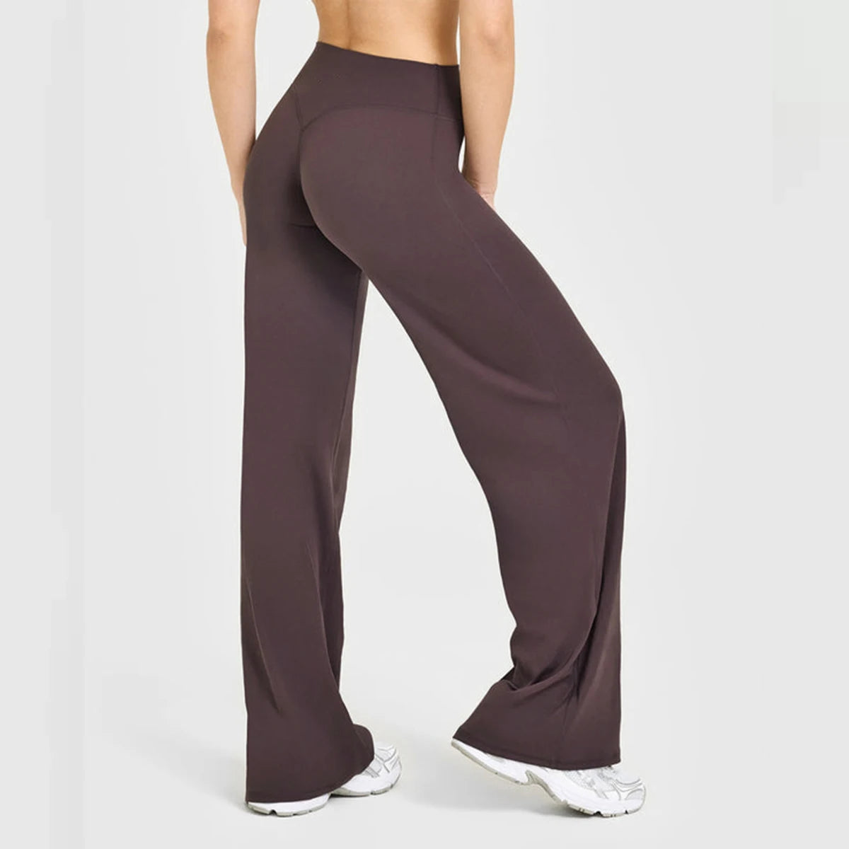 Bravellea High Neck Sports Bra & Leggings Set - Gym Top with Built-In Cups