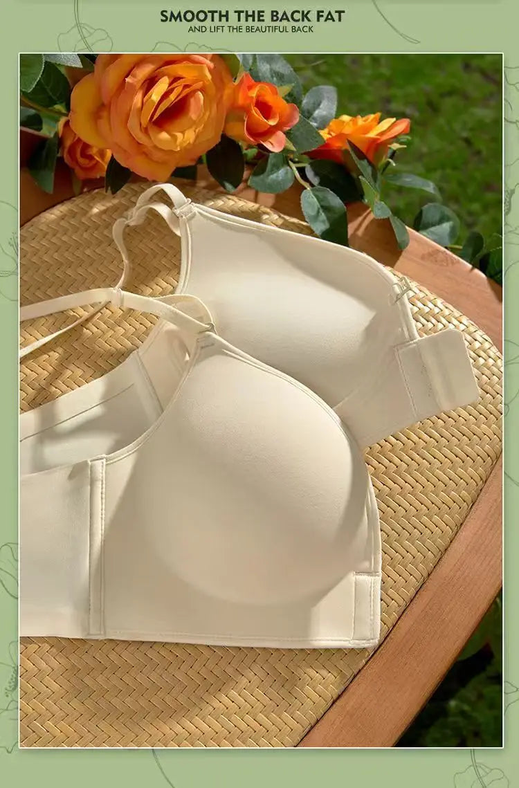 Bravellea Front Closure Push-Up Bra - 12CM Ultra Thick Padded for Small Chest