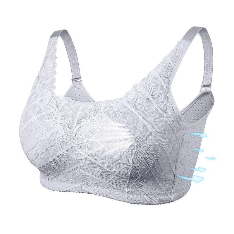 Bravellea Mastectomy Bra - Breathable Pocket with Breast Form Pads Included