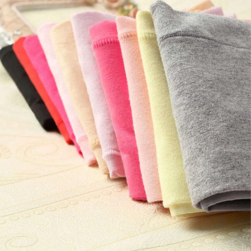 Bravellea Cotton Shaping Panties 4-Pack - High Waist Body Slim Briefs Plus Size