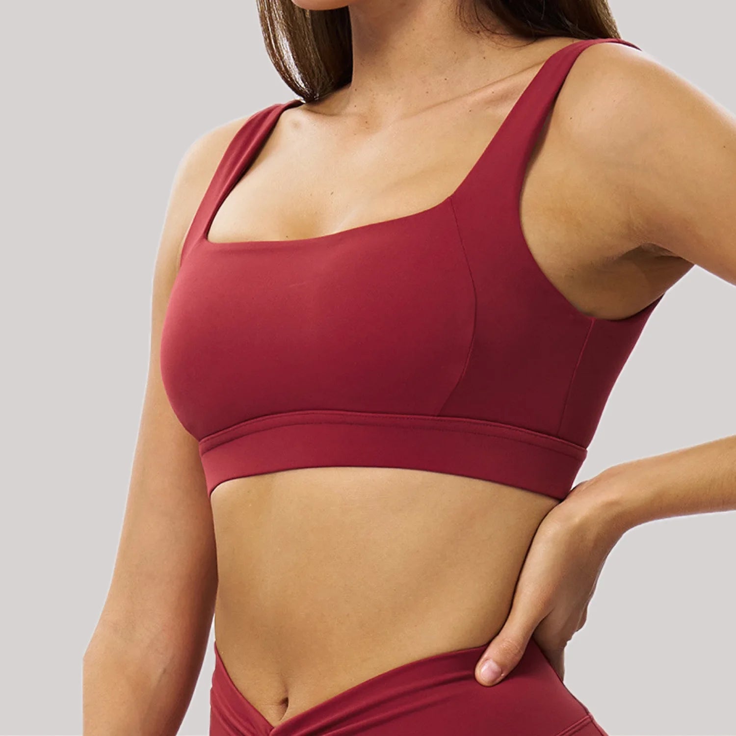 Bravellea Fitness Sports Bra - Quick-Drying Breathable Push-Up Yoga Vest