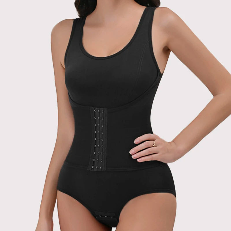 Bravellea Bodysuit Shapewear - Double Breasted Tummy Control Postpartum Corset
