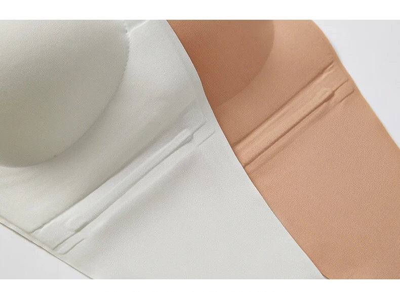 Bravellea Strapless Adhesive Bra Set - Push-Up Non-Slip Invisible 2pcs