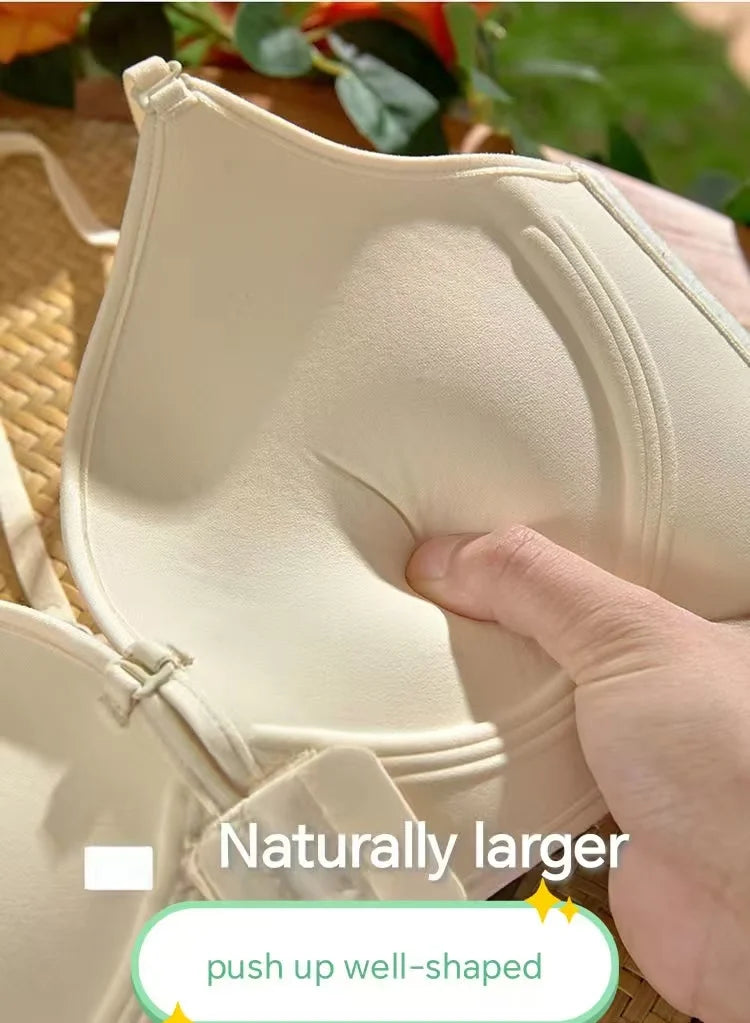 Bravellea Front Closure Push-Up Bra - 12CM Ultra Thick Padded for Small Chest