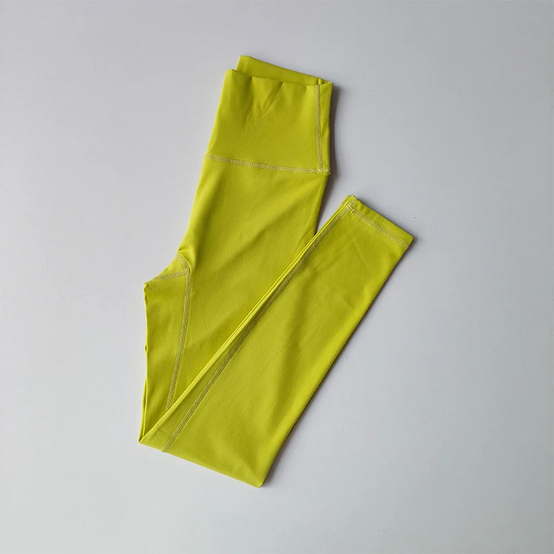 Bravellea 2-Piece Seamless Yoga Set - Push-Up Bra & High Waist Leggings