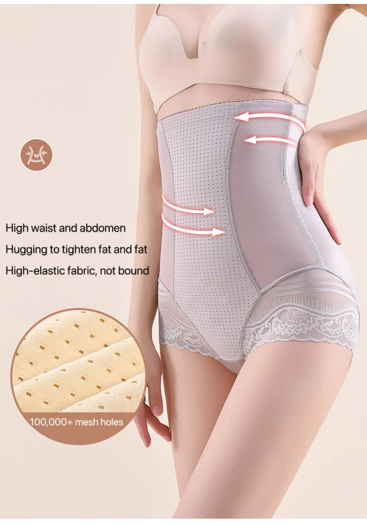 Bravellea Postpartum Shaping Briefs 2-Pack - High Waist Tummy Control Panties.