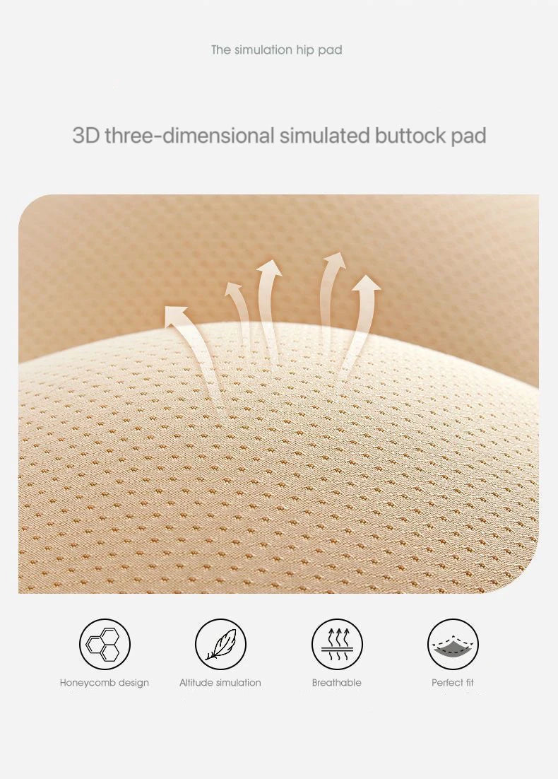 Bravellea Padded Butt Lifter Panties - Body Shaper Push Up Enhancer.