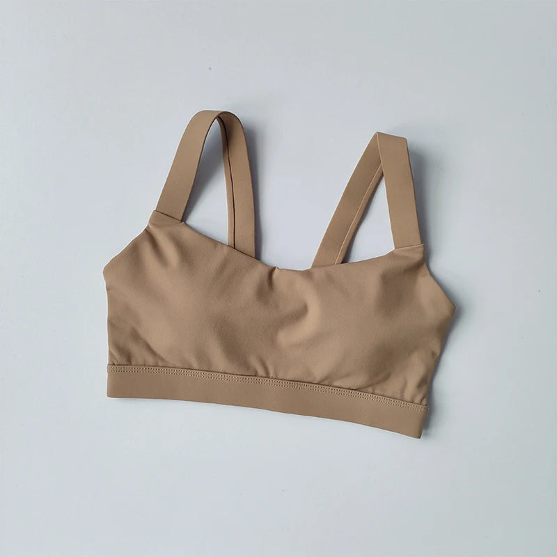 Bravellea Seamless Yoga Set - 2-Piece Push-Up Bra & High Waist Leggings