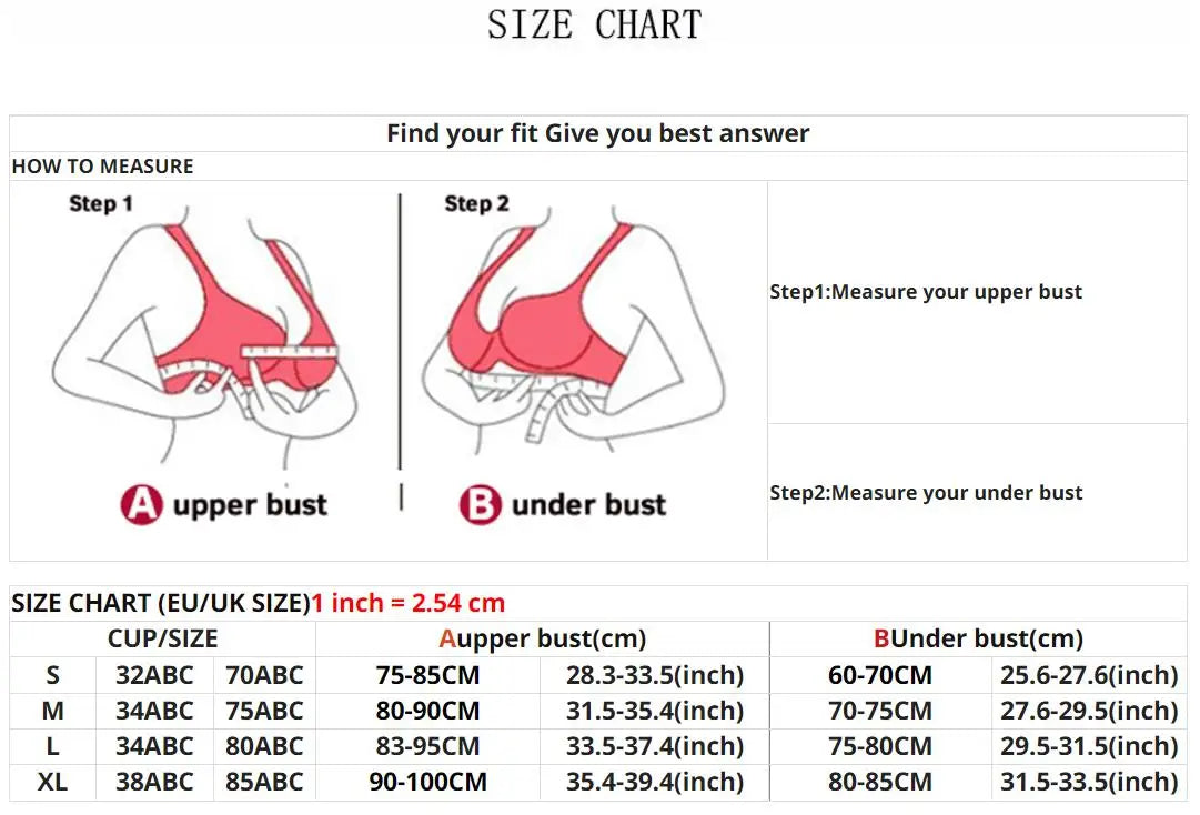 Bravellea Strapless Adhesive Bra Set - Push-Up Non-Slip Invisible 2pcs