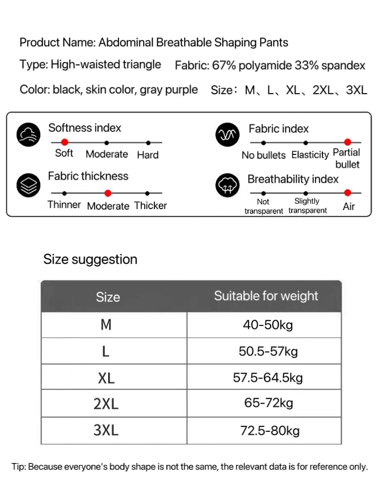 Bravellea Postpartum Shaping Briefs 2-Pack - High Waist Tummy Control Panties
