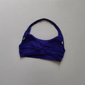 Bravellea Shockproof Seamless Halter Sports Bra - Open Back Push-Up Top