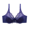 Bravellea Sexy Lace Underwire Bra - Plunge Push-Up Thin Padded C-F Cup