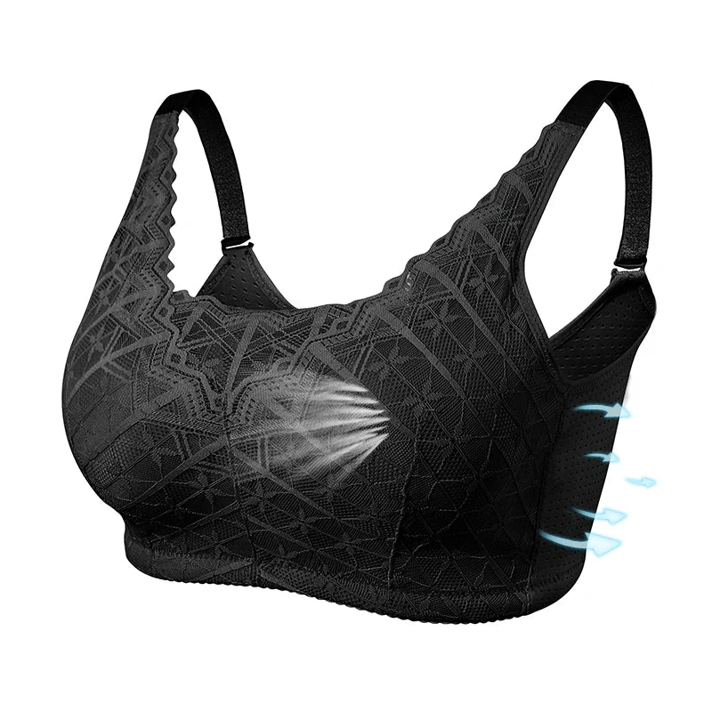 Bravellea Mastectomy Bra - Breathable Pocket with Breast Form Pads Included