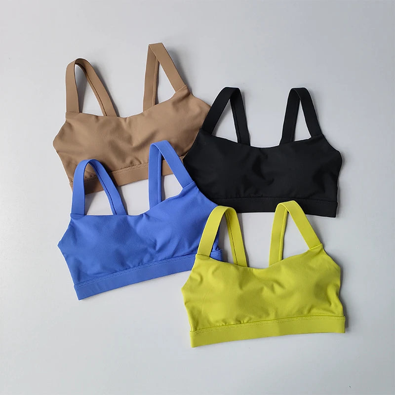 Bravellea Seamless Yoga Set - 2-Piece Push-Up Bra & High Waist Leggings