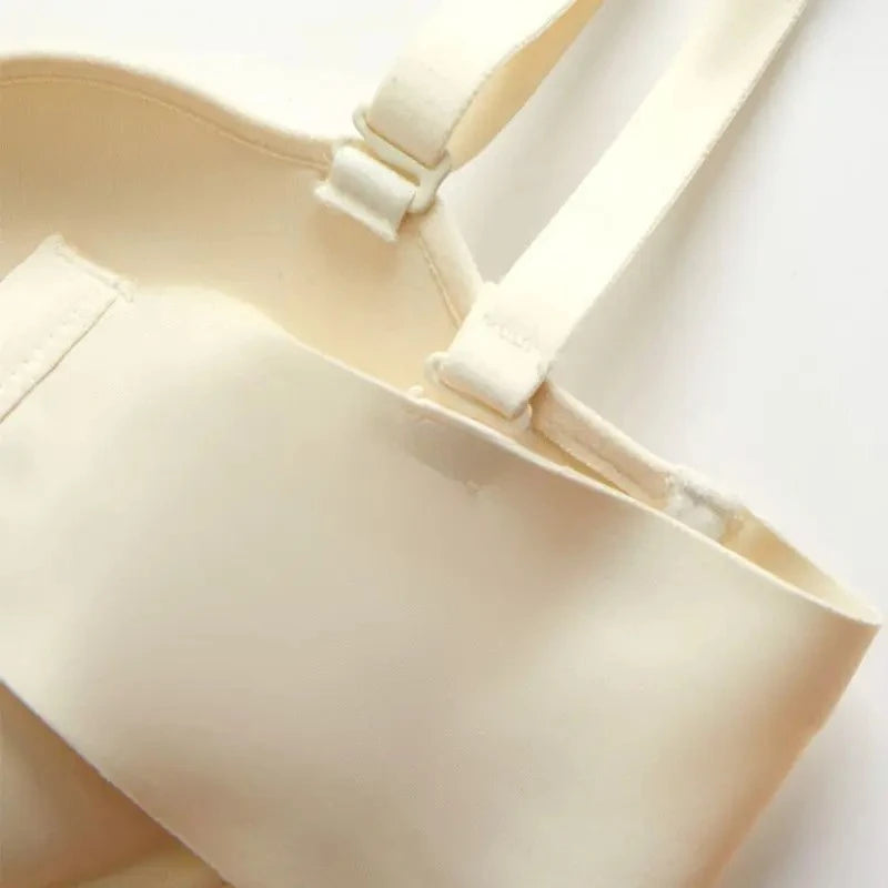 Bravellea 10CM Push-Up Strapless Bra - Extreme Lift Anti-Slip for Small Bust