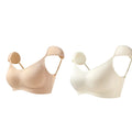 Bravellea Seamless Invisible Bra - Large Bust Removable Pads M-2XL
