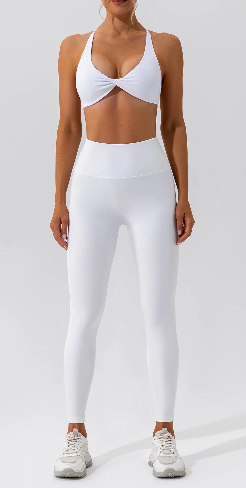 Bravellea Crease Sports Bra - Sexy Back Cross Breathable Running Top