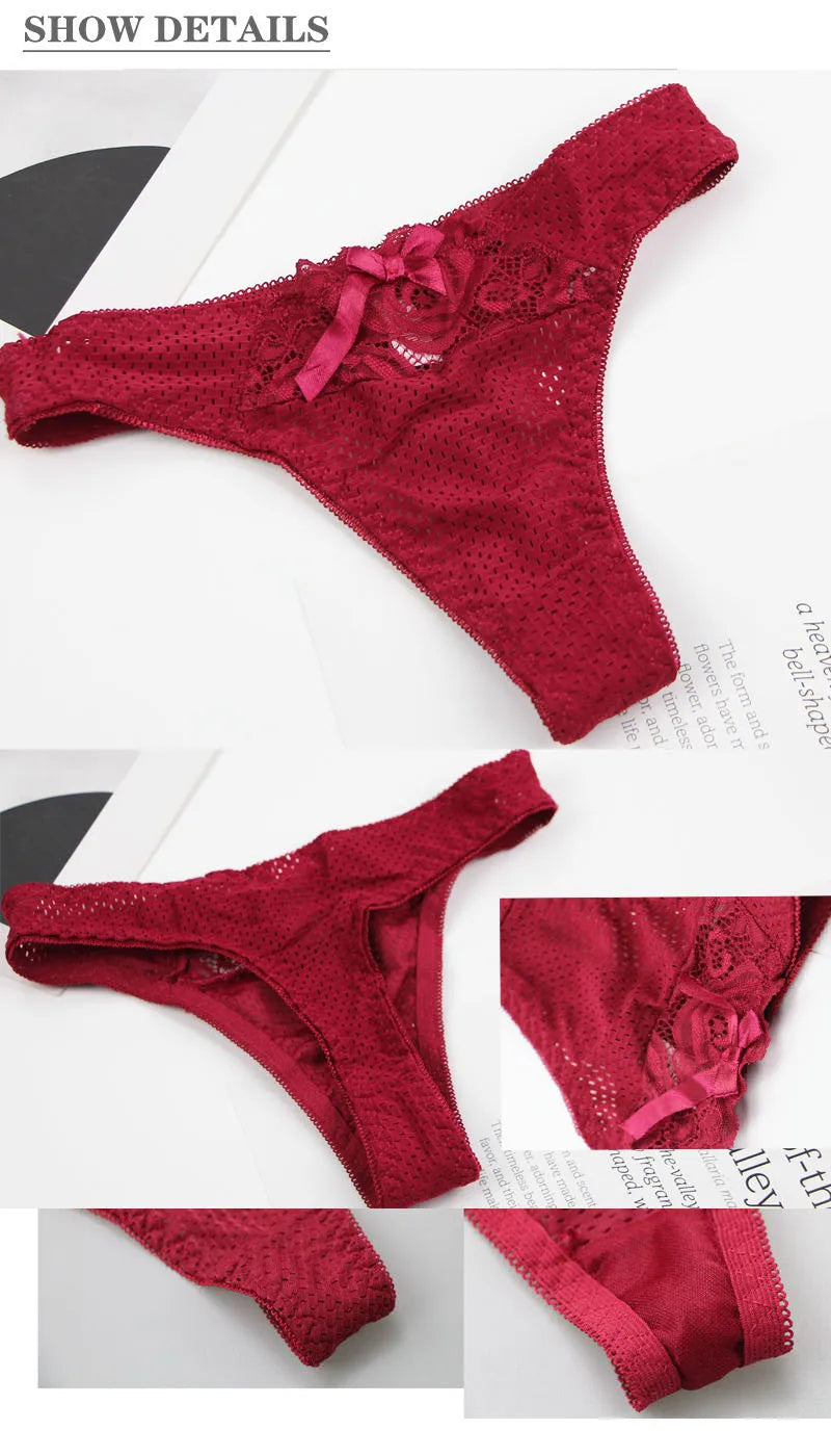 Bravellea Sexy Bra & Thong Set - Push-Up BCDE Multi-Color Lingerie