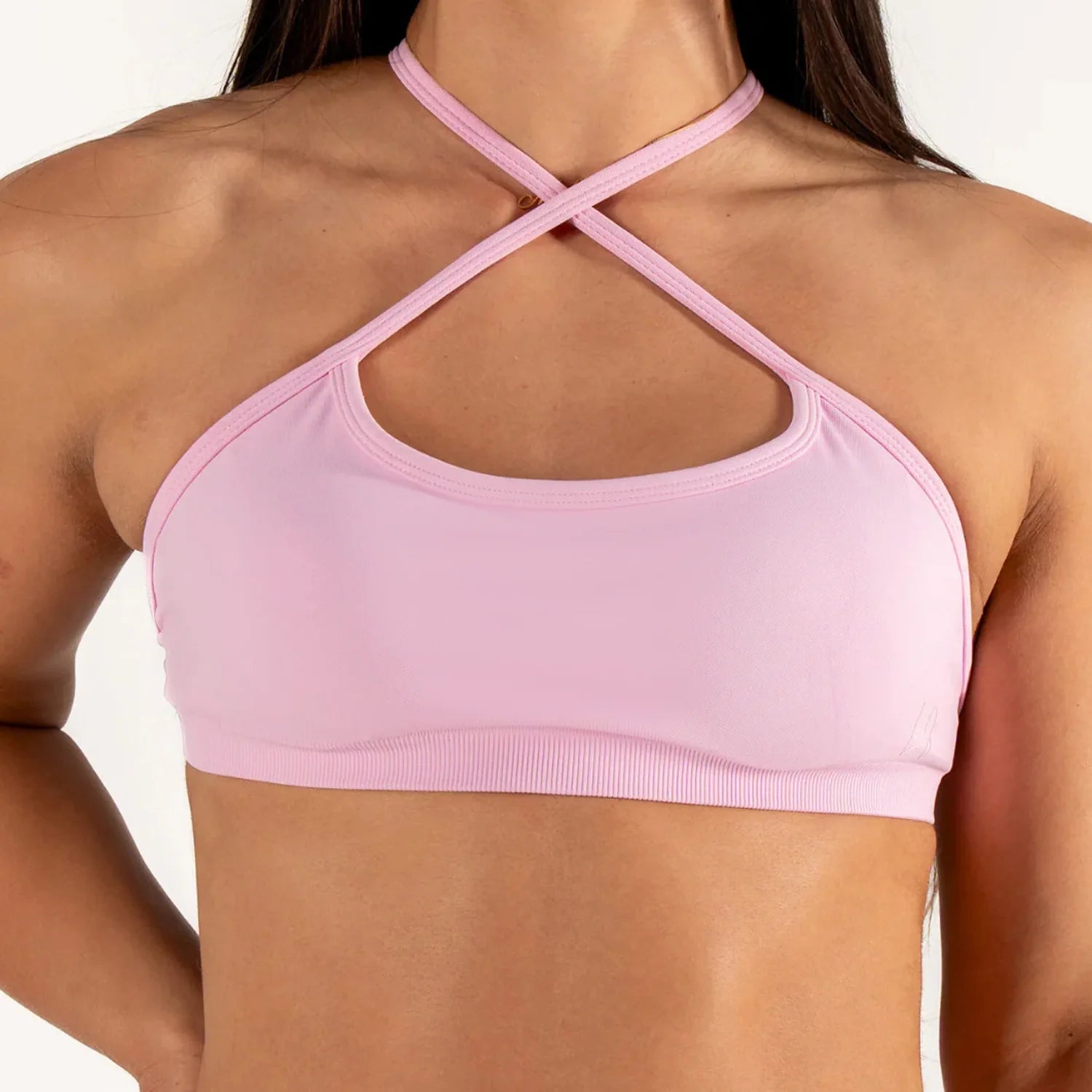 Bravellea Seamless Yoga Bra - 3-Way Convertible Strap with Removable Pads