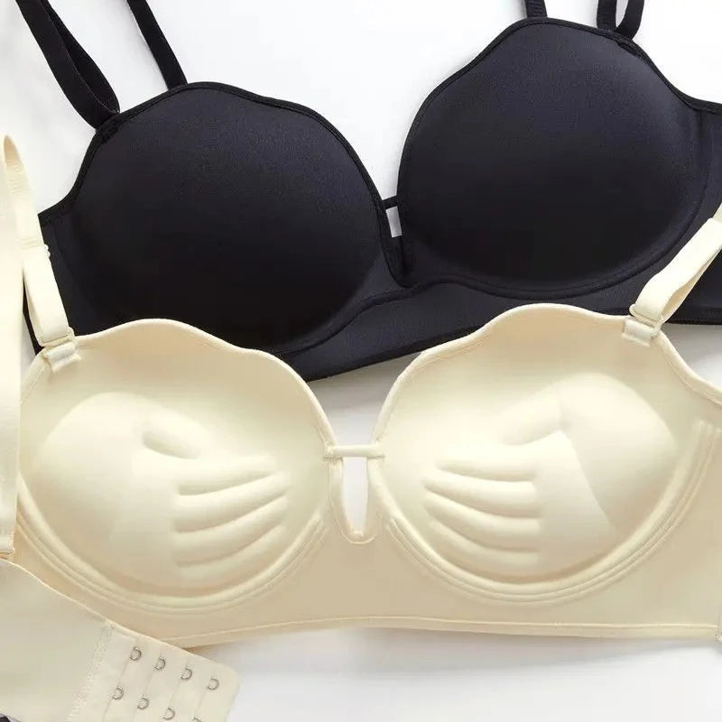 Bravellea 10CM Push-Up Strapless Bra - Extreme Lift Anti-Slip for Small Bust