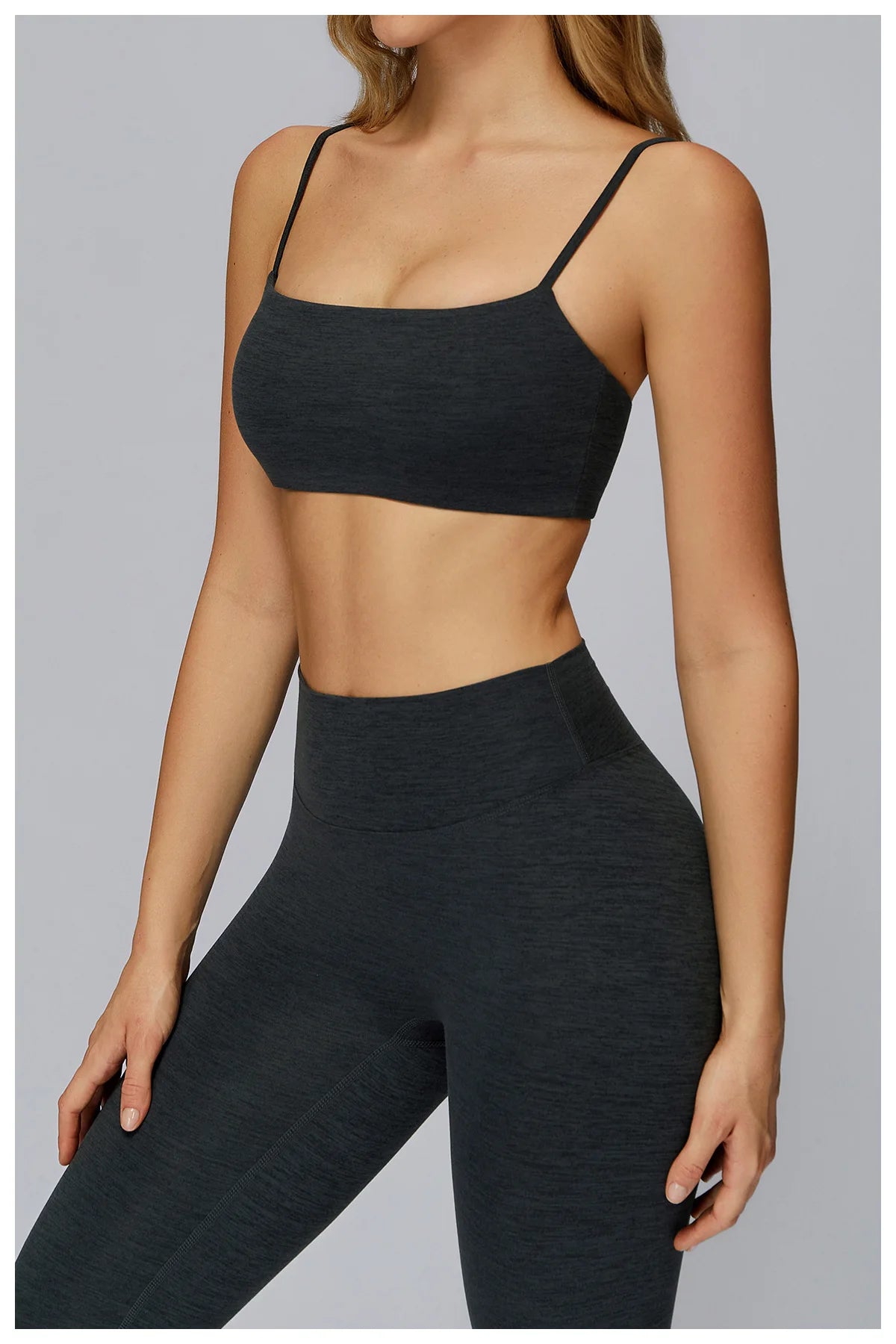 Bravellea Hollow Back Yoga Bra - Push-Up Quick-Drying Fitness Sports Top